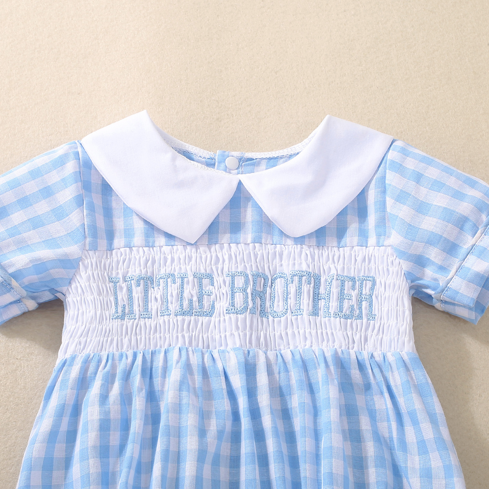 Infant And Toddler Girls Triangular Romper photo 3