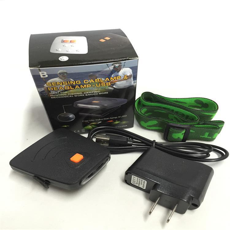 Night Fishing Hat With A Clip-on LED Headlamp photo 4