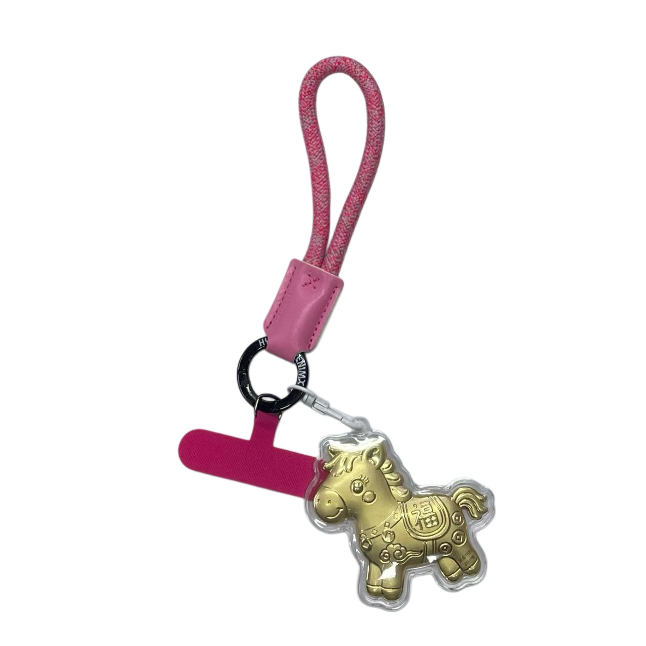 Horse Year Minimalist Bag Charm Keychain Phone Lanyard photo 7