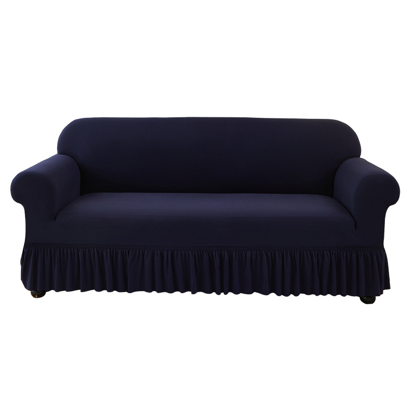 All-inclusive Four-season Fully Covering Elastic Milk Silk Sofa Cover photo 4
