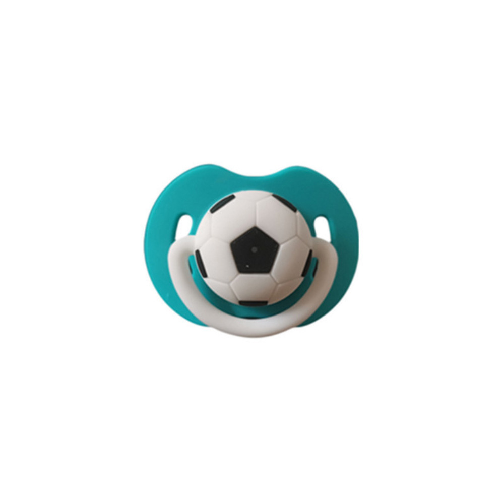 Baby Soothing Mouthpiece Funny Silicone Pacifier With Lip And Beard Design photo 2