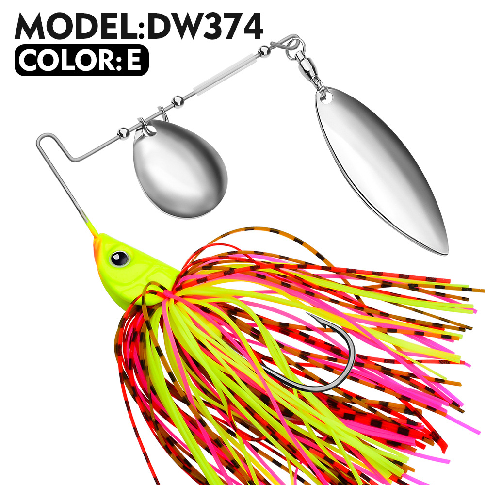 Long-Cast Sequin Lure5-Color Tassel Alloy Bait photo 3