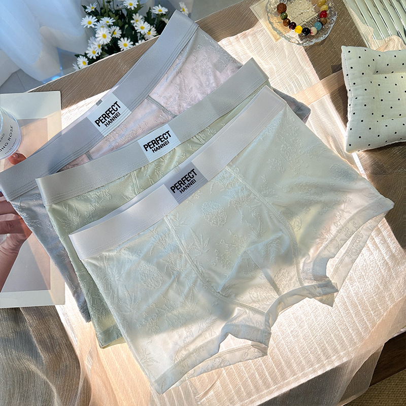 Mens Boxer Briefs For Summer Mid-rise Form-fitting And Breathable photo 1