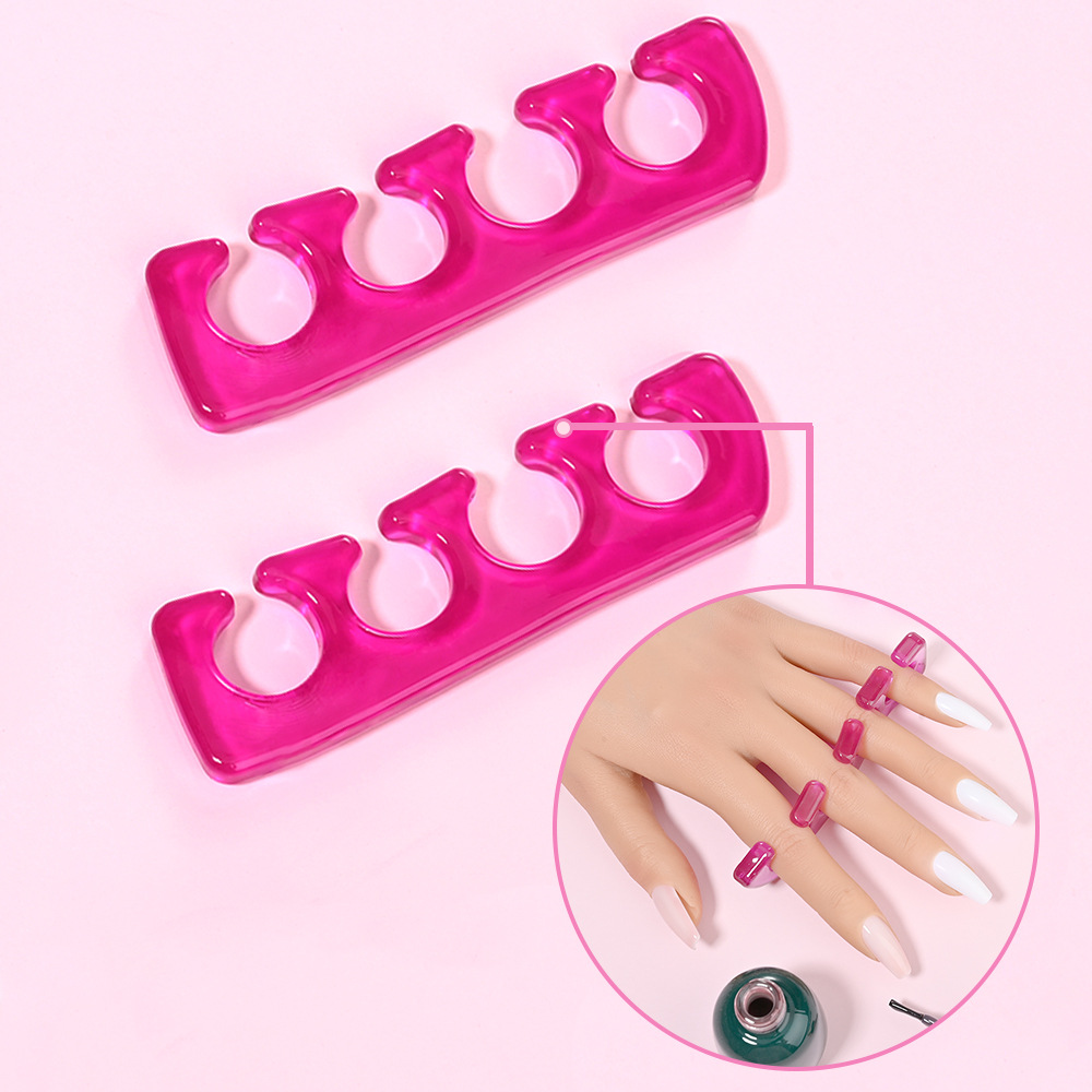 Reusable Silicone Nail Art Finger Separator photo 6