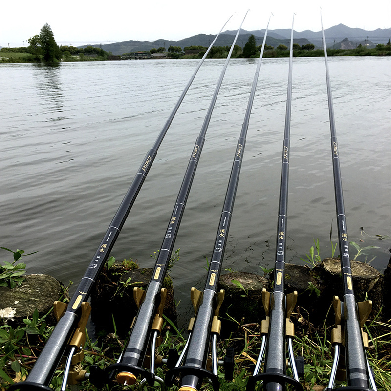 Carbon Short-section Stream Carp Hand Rod For Platform Fishing photo 2