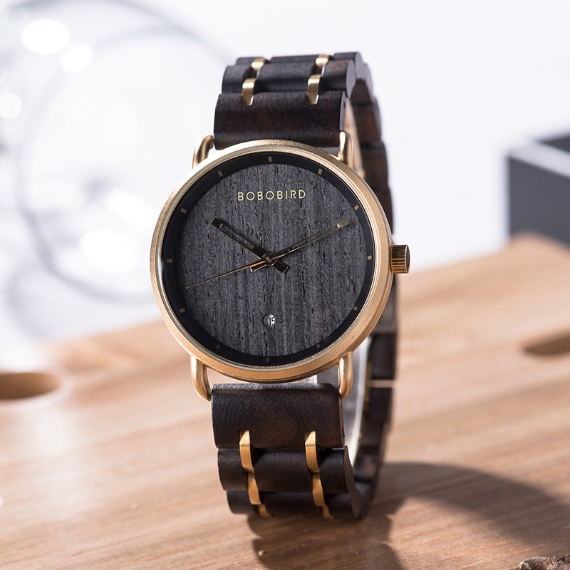 BOBO BIRD Wooden Watch T34 For Men photo 1