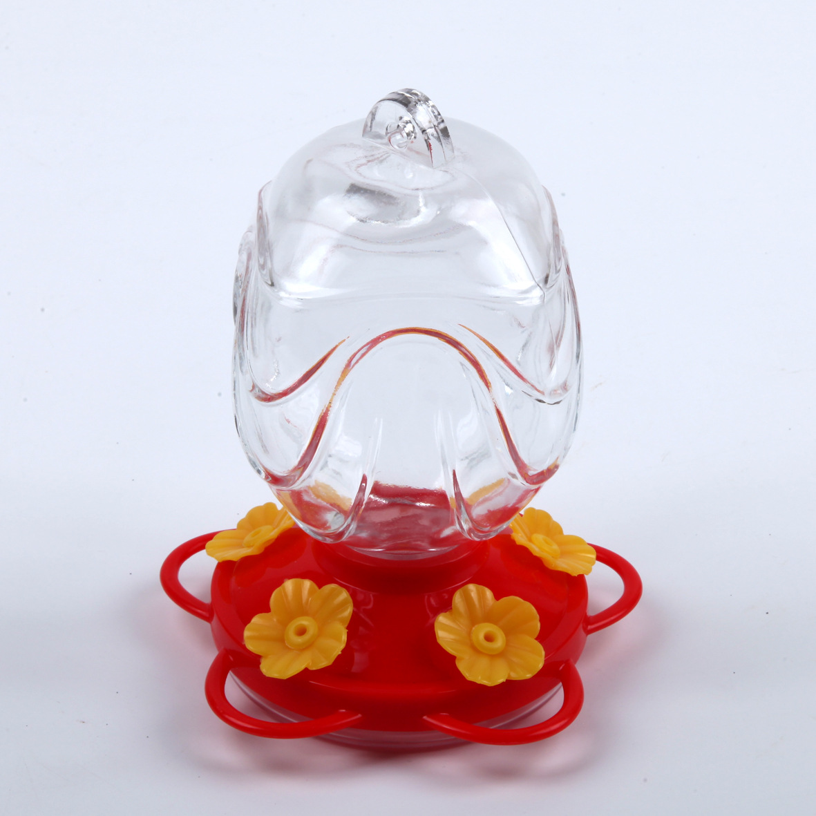 Painted Glass Feeder Glass Garden Decoration photo 6