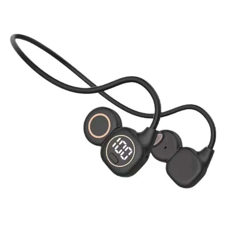 Sports Waterproof Digital-display Ear-hook Bluetooth Headset photo 5