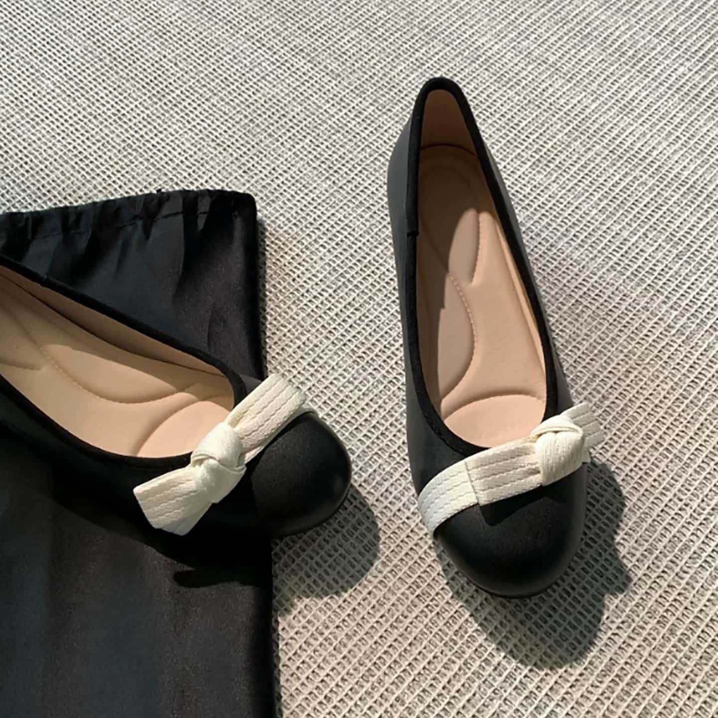 Round-toe Flats Women's Low-cut Ballet Shoes photo 4