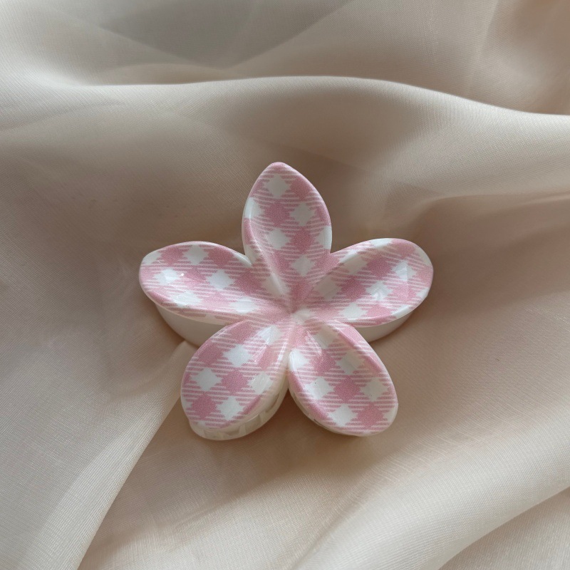 Womens Floral-print Hair Clip Headdress photo 5
