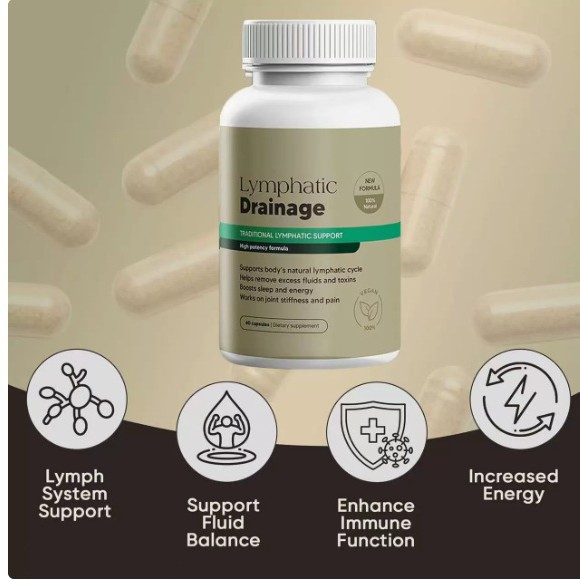 Body Lymphatic Drainage Capsules 60 Count photo 3
