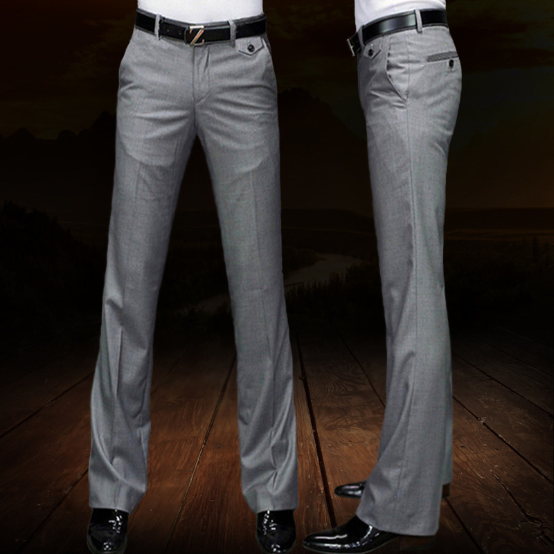Men's Straight-leg Wide-leg Dress Pants photo 2