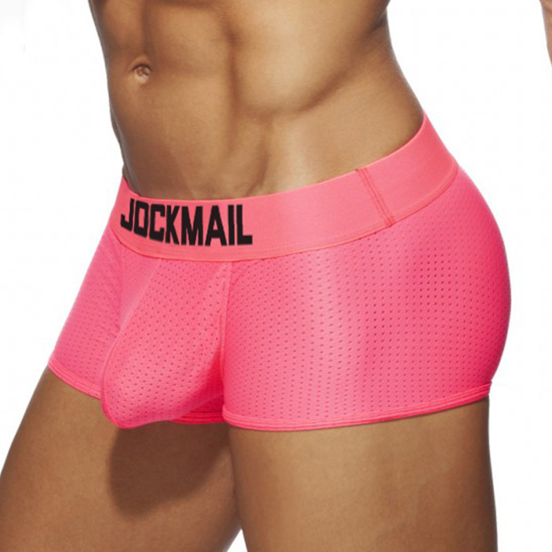 Mens Boxer Briefs Ice-silk Breathable For Young Men photo 8