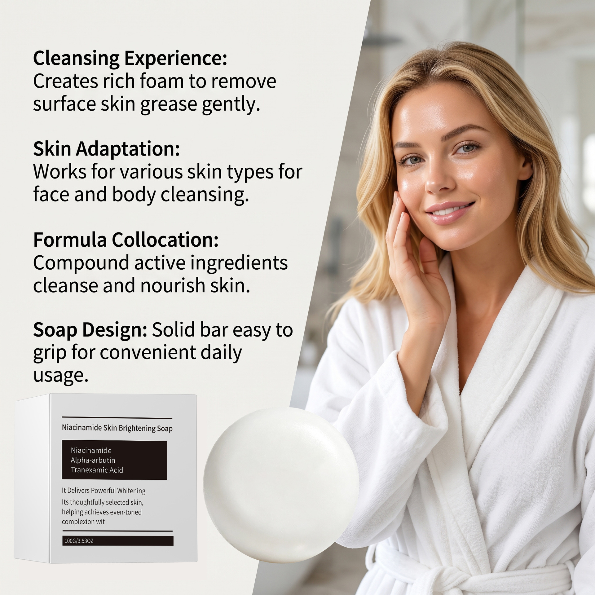 Gentle Mild Cleansing Soap For The Skin Leaving Your Bath Feeling Fresh And Moisturized photo 3