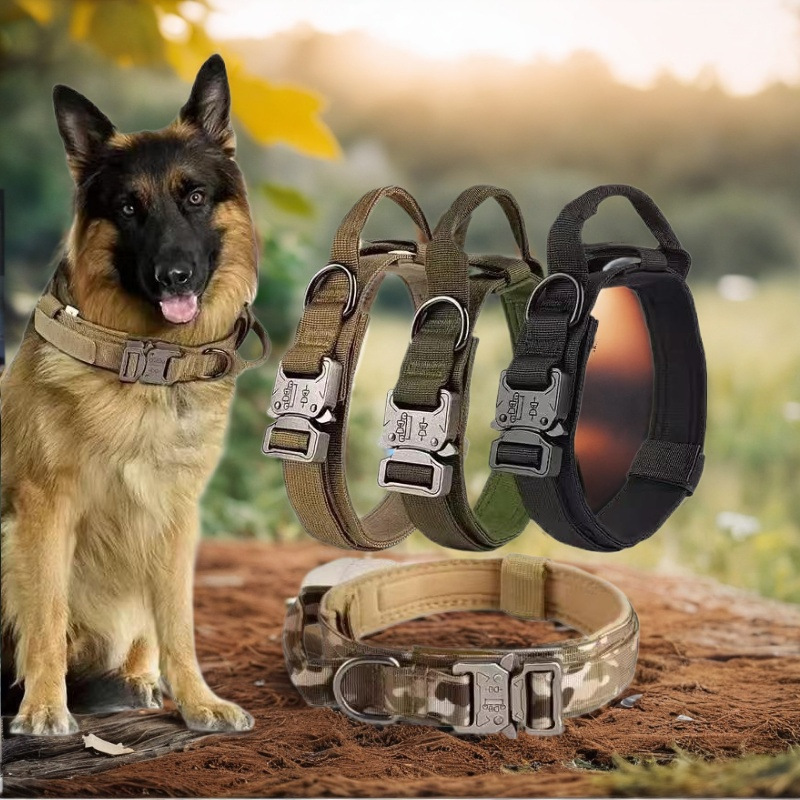 Nylon Wear-Resistant Tactical Pet Collar photo 1