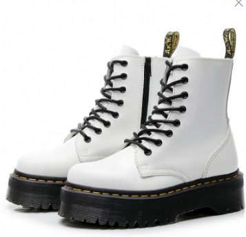 British-style Womens Ankle Boots With Side Zippers photo 4