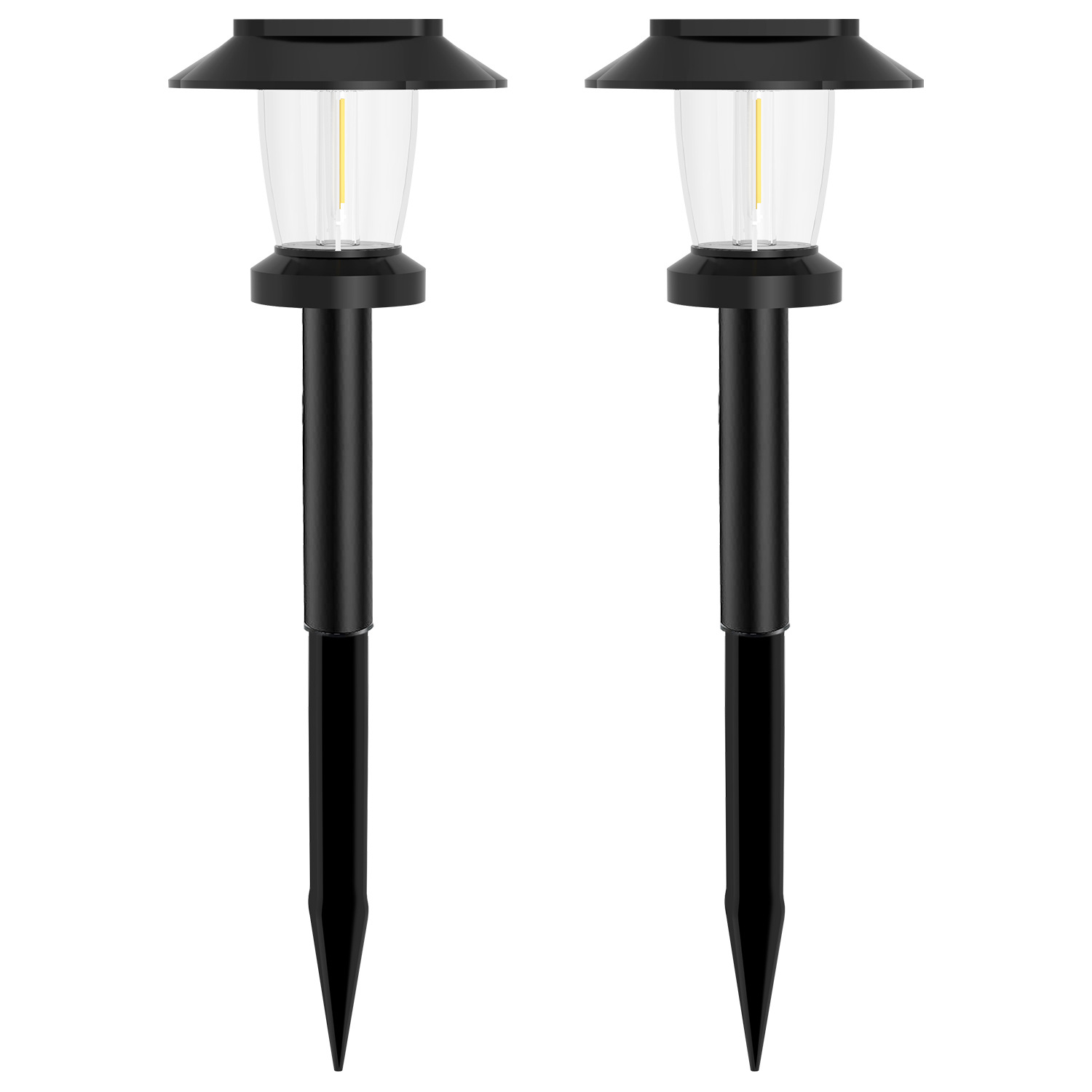 Solar-powered Outdoor Courtyard Light Set photo 6