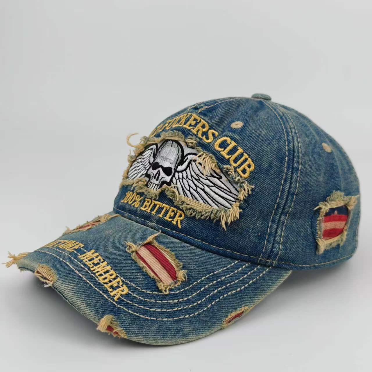 Embroidered Sun-Protective Baseball Cap photo 4