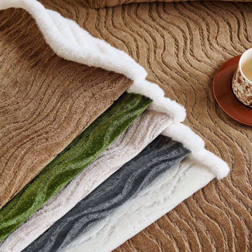 Chenille All-season Universal Fixed Non-slip Premium Sofa Cushion photo 6
