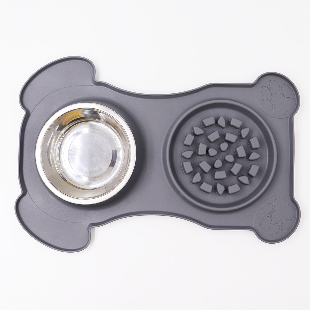 All-in-one Stainless Steel Pet Bowl And Mat photo 7