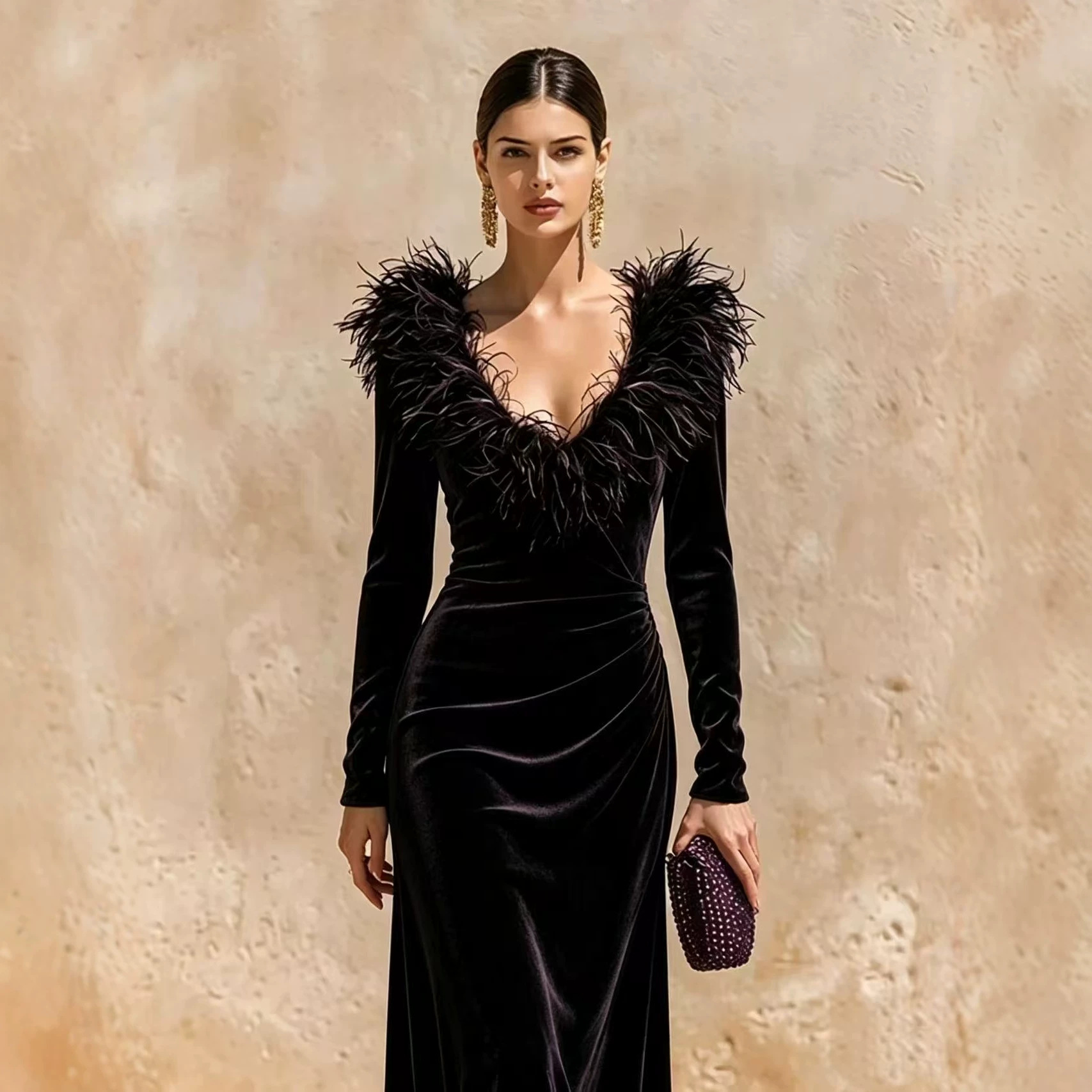 Stylish And Elegant Bodycon Party And Banquet Dress photo 3