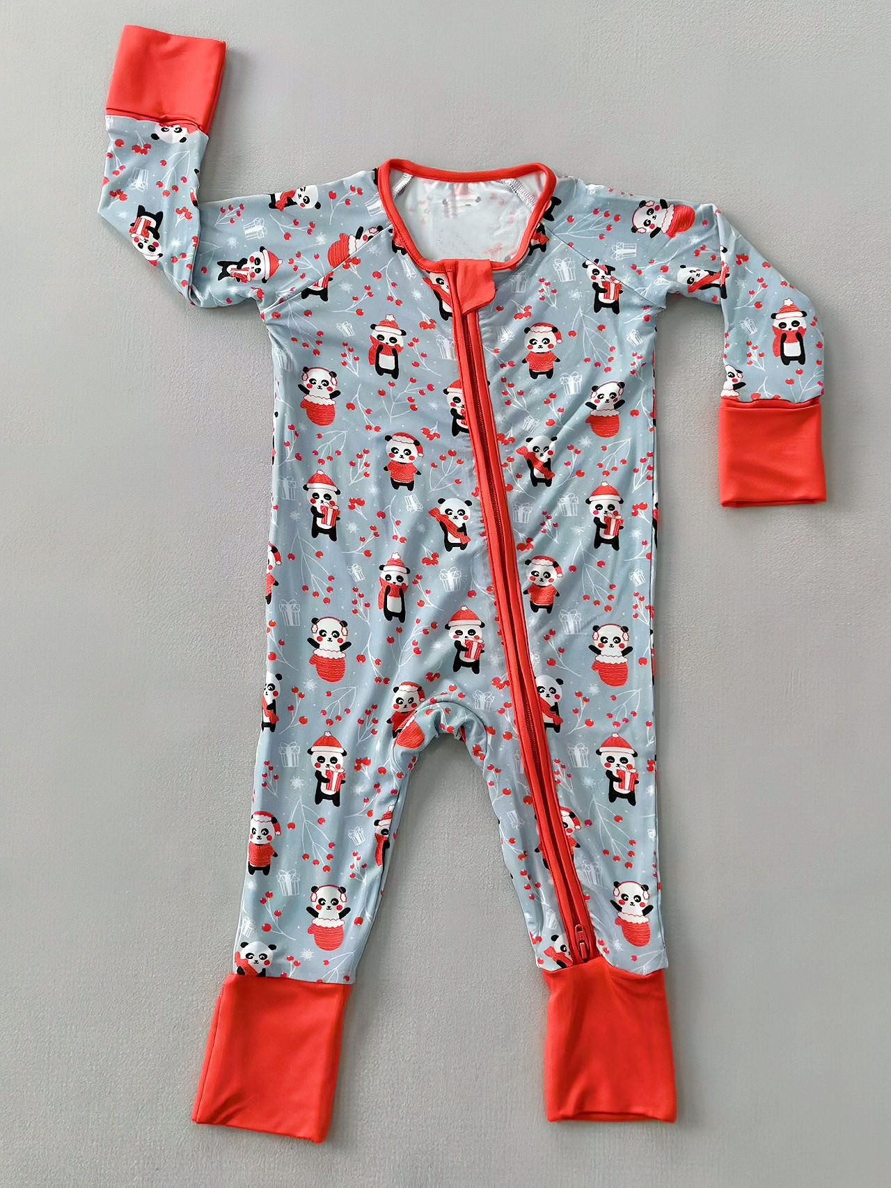 Bamboo Fiber Onesie European And American Style For Infants And Toddlers photo 3