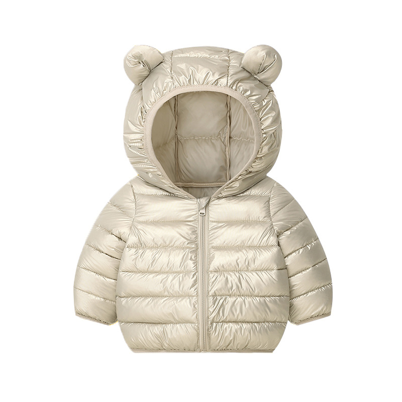 New Spring Autumn And Winter Solid-color Versatile Cotton Coat For Children photo 7
