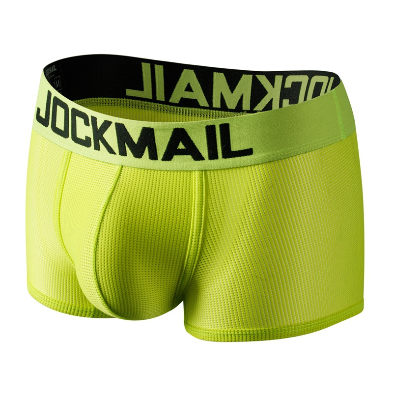 Mens Boxer Briefs Ice-silk Breathable For Young Men photo 5