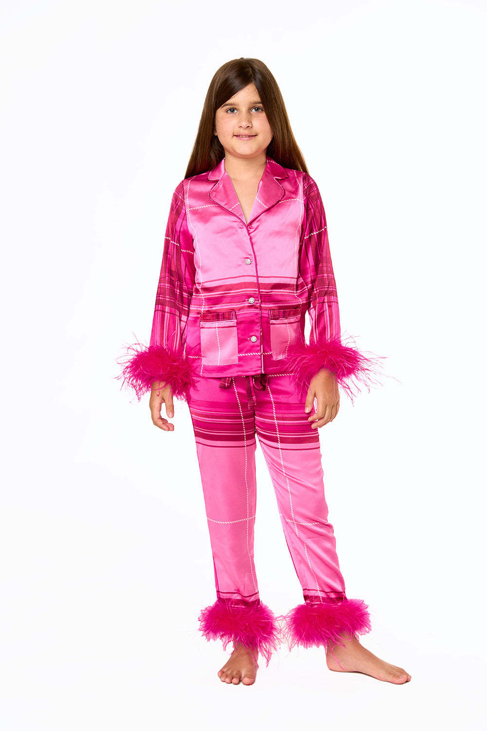 European And American Christmas Pajamas Suit Printed Homewear Children photo 3
