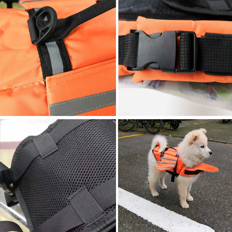 Reflective Outdoor Pet Life Jacket Dog Clothes photo 5