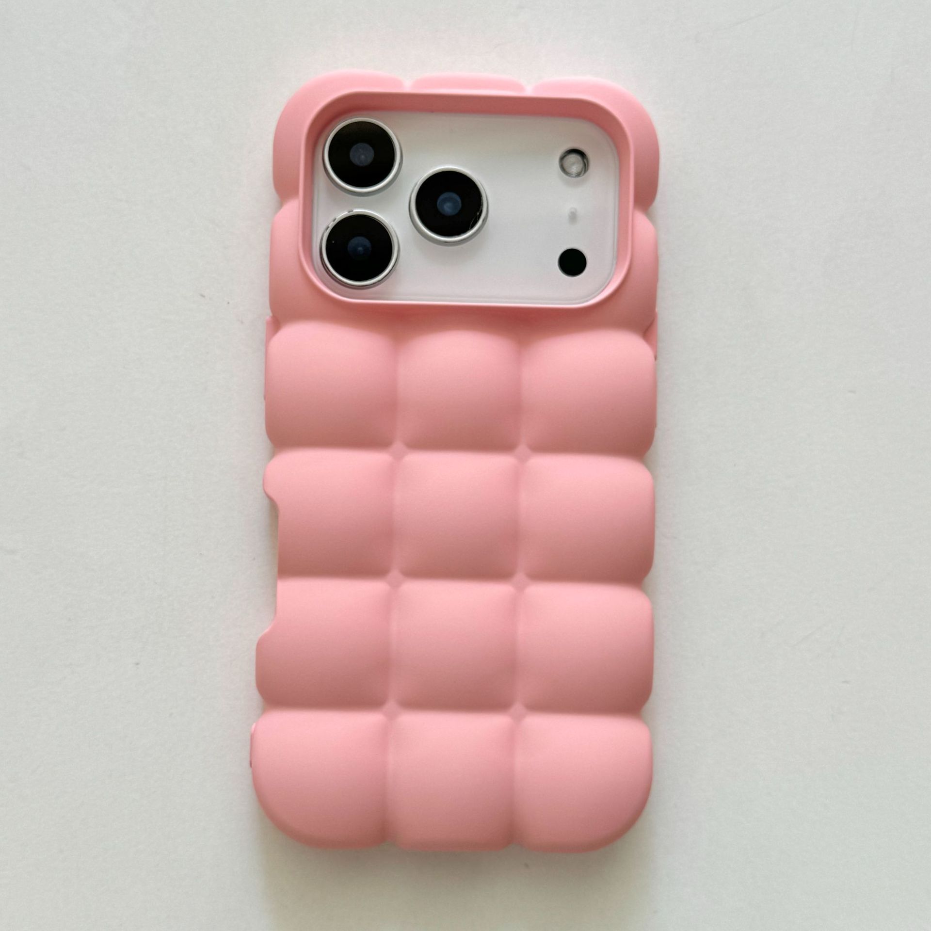 Solid Color Macarons Egg Waffle Phone Case photo 4