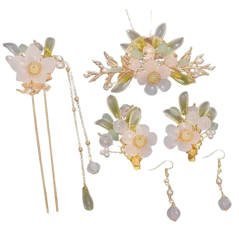 Tassel Full Set Antique Hair Clasp Chinese Style Classical Simplicity Hair Accessories photo 3