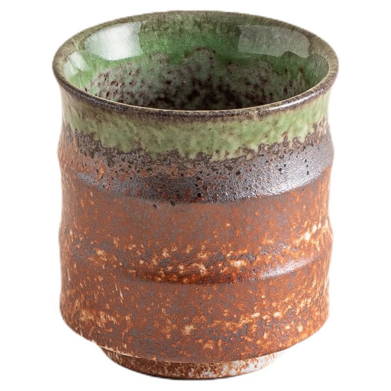 Bamboo-joint Kiln-transformation Ceramic Office Teacup photo 3