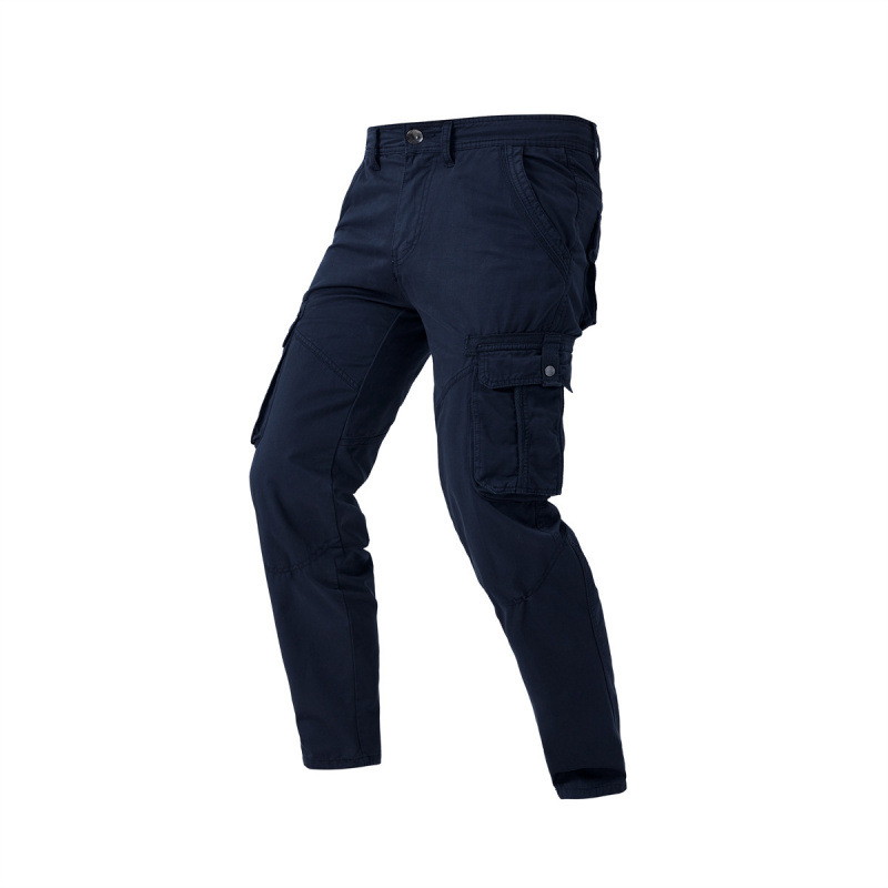 Mens Workwear Multi-Pocket Casual Straight-Leg Outdoor Sports Pants photo 2
