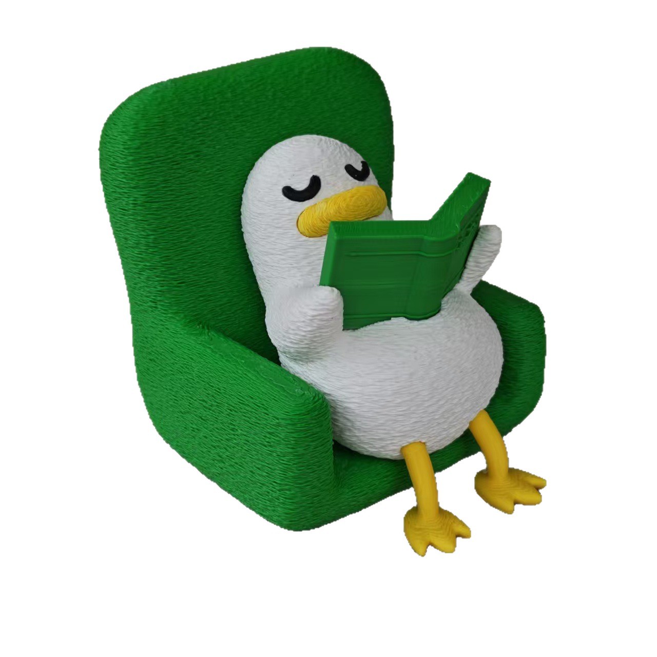 Cute New Best-selling Decorative Reading Duck Toy photo 3