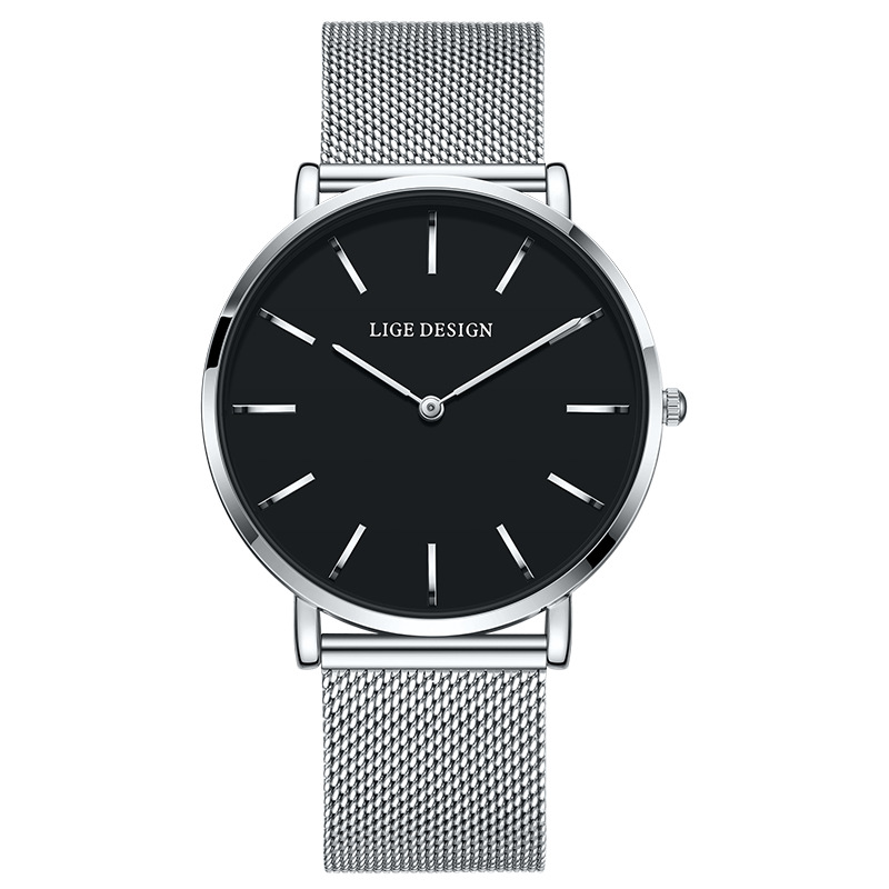 Fashionable Womens Quartz Watch Multi-function Waterproof Wristwatch photo 2