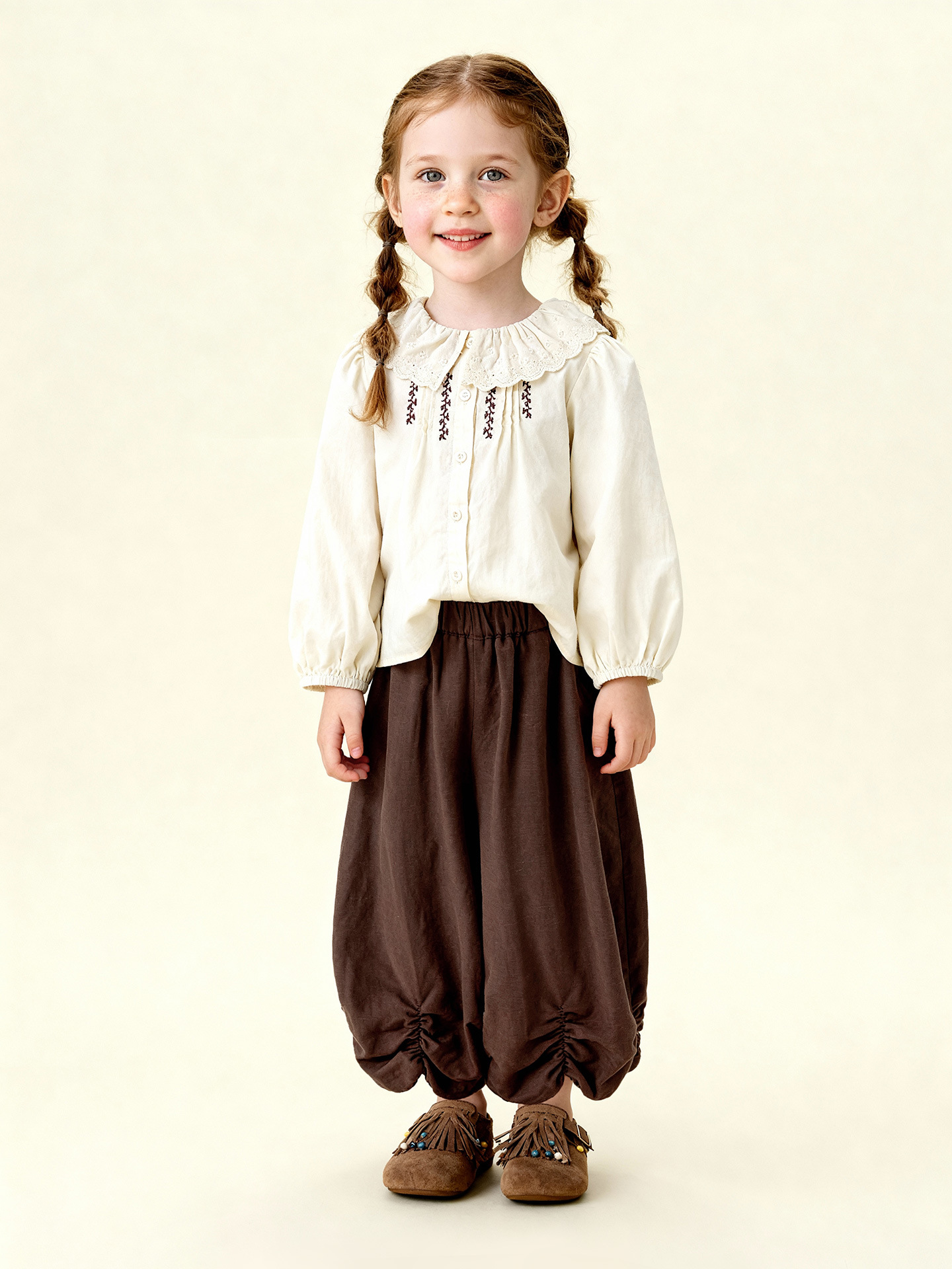 Tongbei Tong Childrens Casual Pants Boys And Girls Fashionable Retro Trousers photo 7
