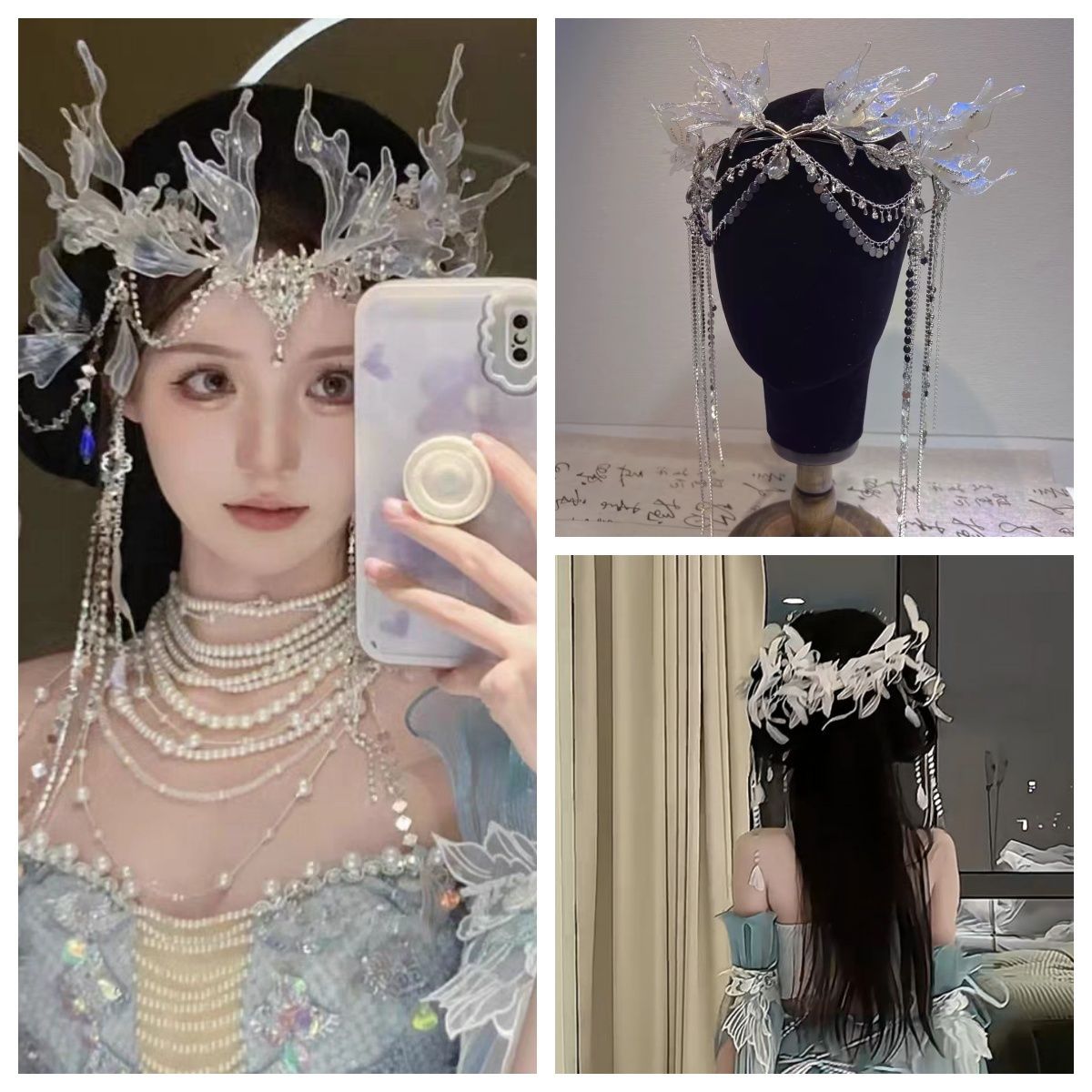 Mermaid Headpiece And Hair Accessory Set photo 4