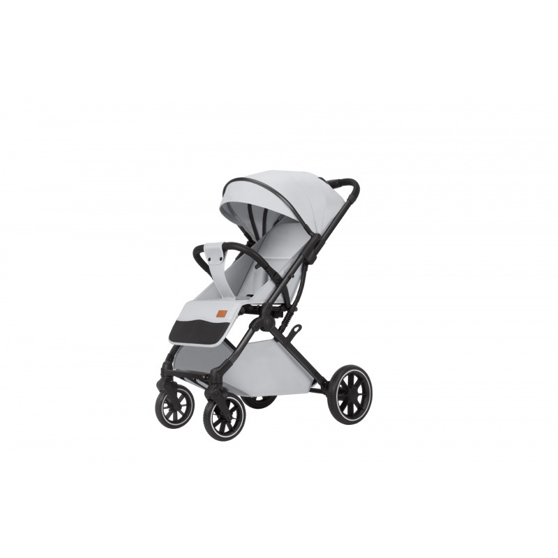 Stroller Can Sit And Lie Down Lightweight Folding Four-wheel Shock Absorber Baby Stroller photo 5
