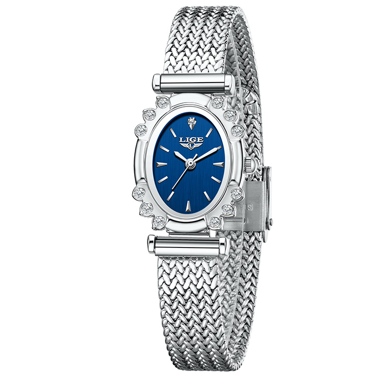 Womens Wheat-ear Strap Square Watch photo 2