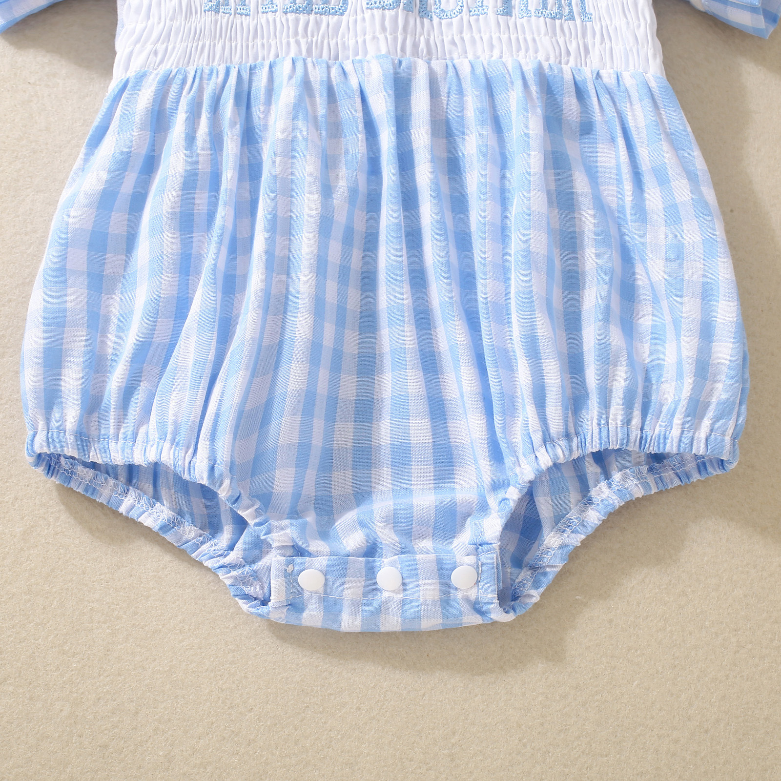 Infant And Toddler Girls Triangular Romper photo 2