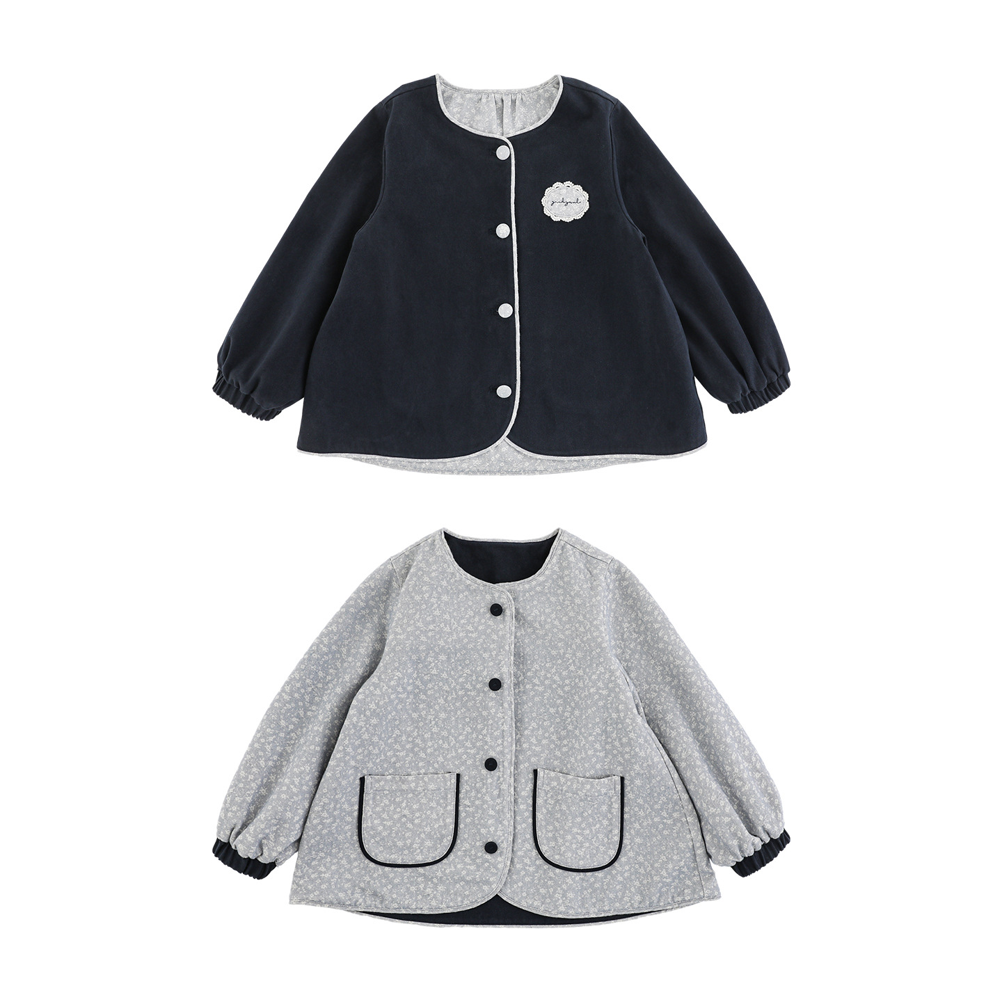 Embroidered Print Jacket Perfect For Girls photo 4