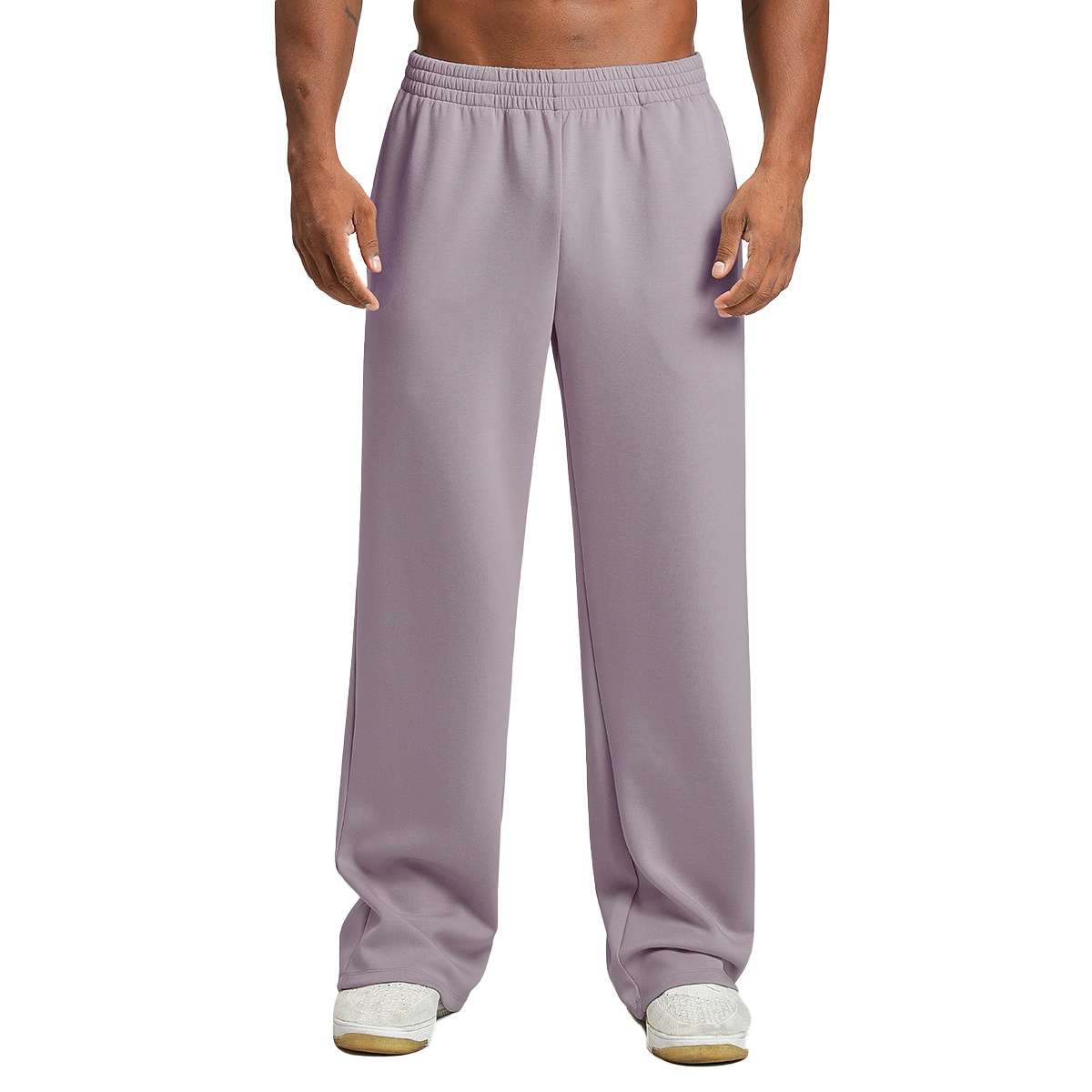 Men's Sporty And Fashionable Wide-leg Trousers photo 4