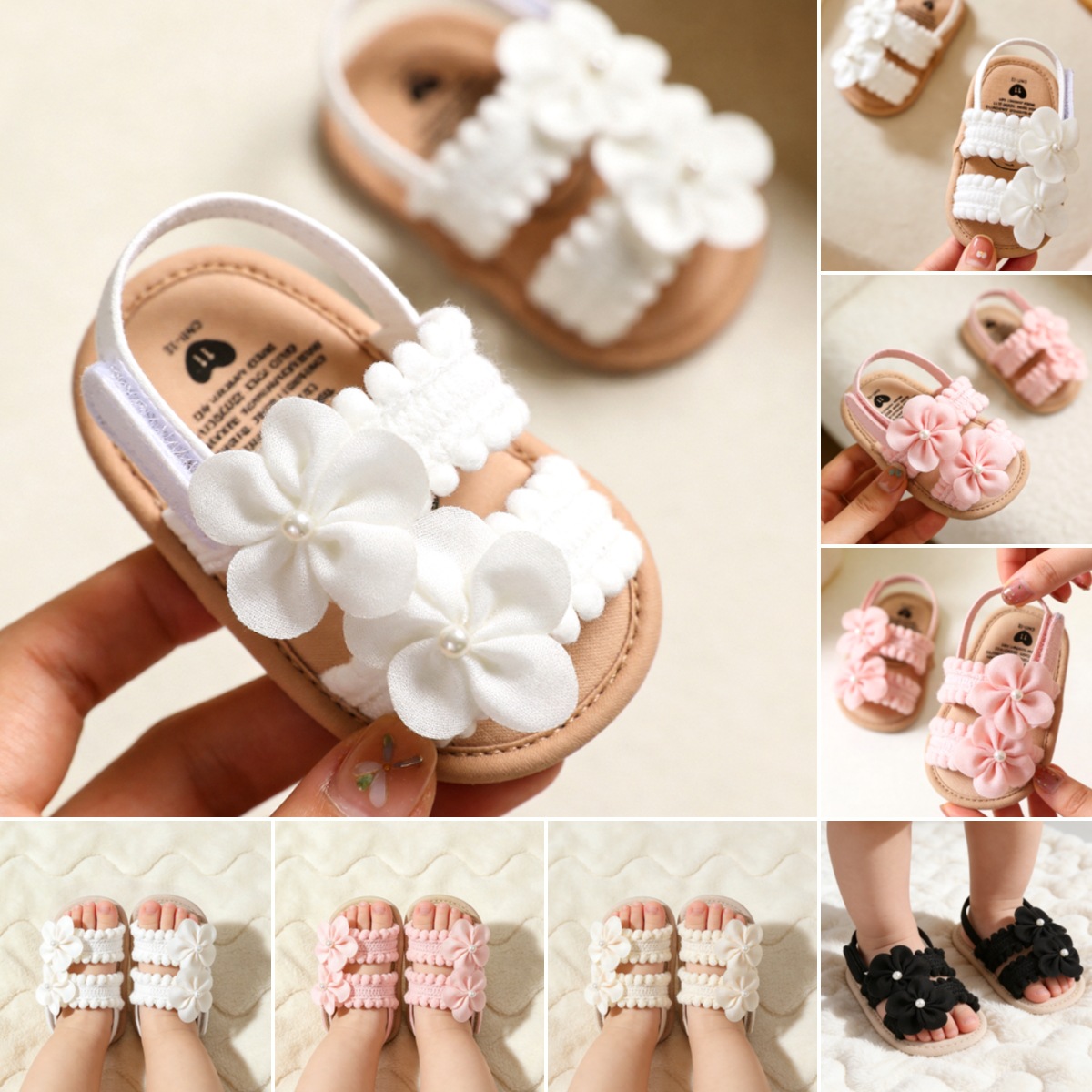 Cute Princess-style Sandals For Babies And Toddlers Suitable For All Seasons photo 7
