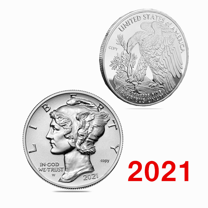 Creative Personalized Commemorative Silver-plated Coin photo 4