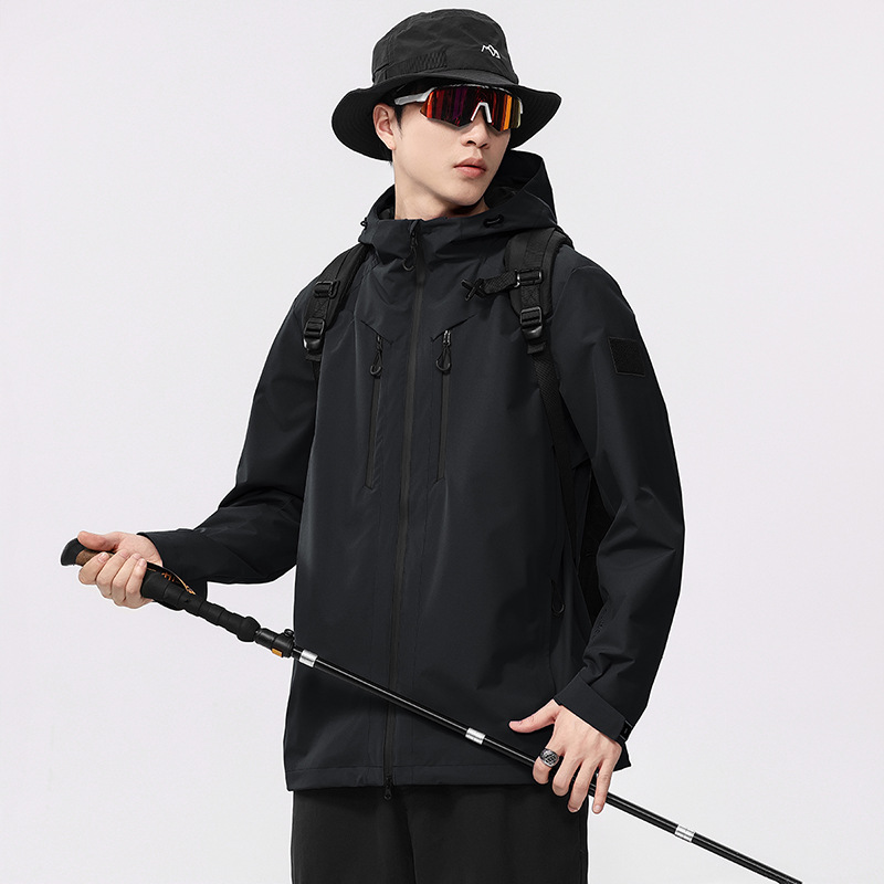 Outdoor Sports Windproof Waterproof Men's Outdoor Jacket photo 6