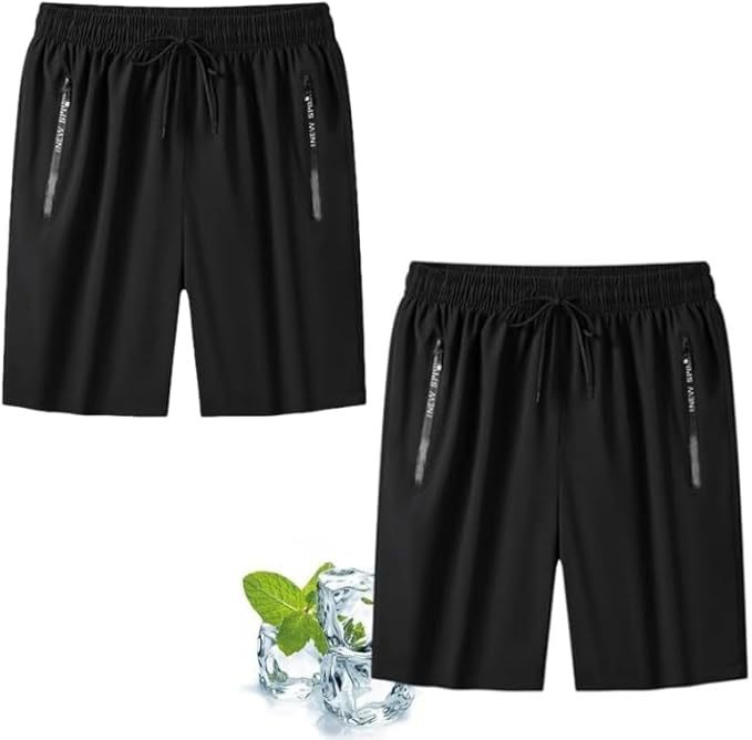 Breathable Loose-fitting Fitness Workout Shorts photo 8