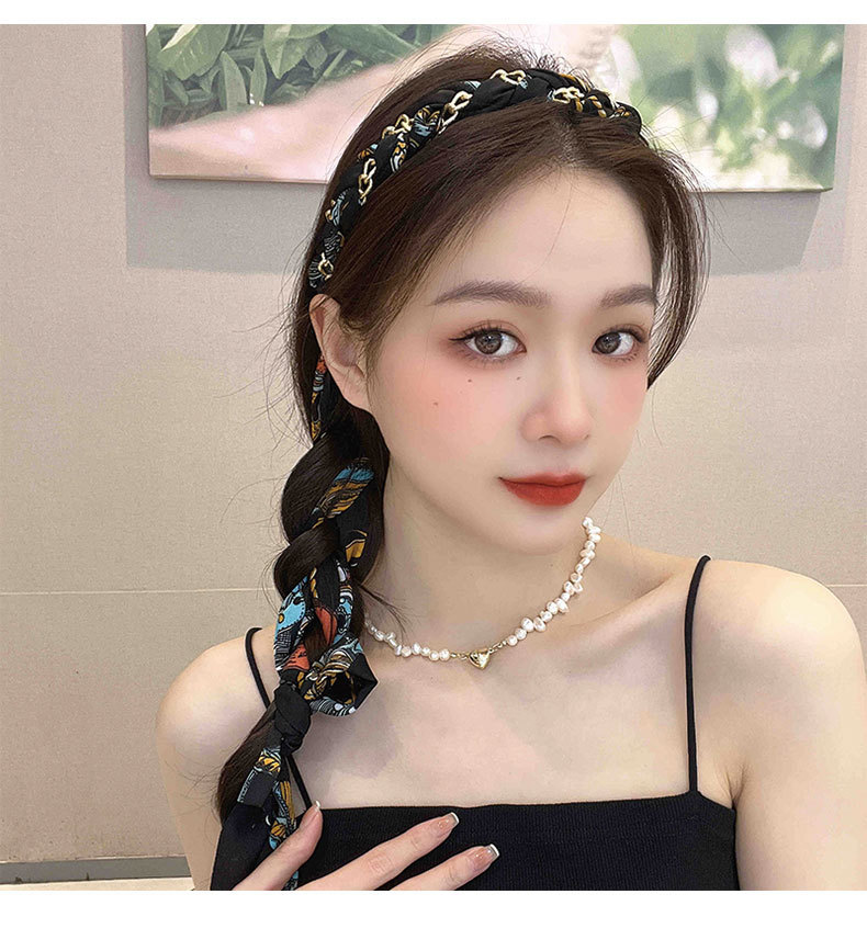 Bow Braided Hair Band For Women photo 2