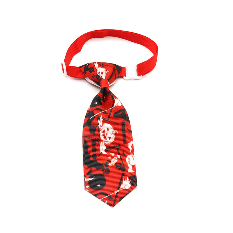Pet Halloween Bow Tie And Necktie photo 5
