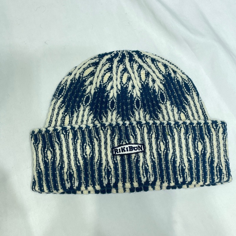 Autumn Winter Warm Ear-Protecting Tie-Dye Colorblock Knitted Beanie photo 7